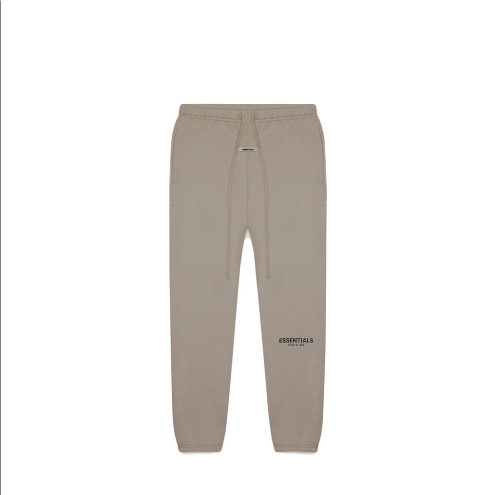 Taupe FOG essential sweatpants